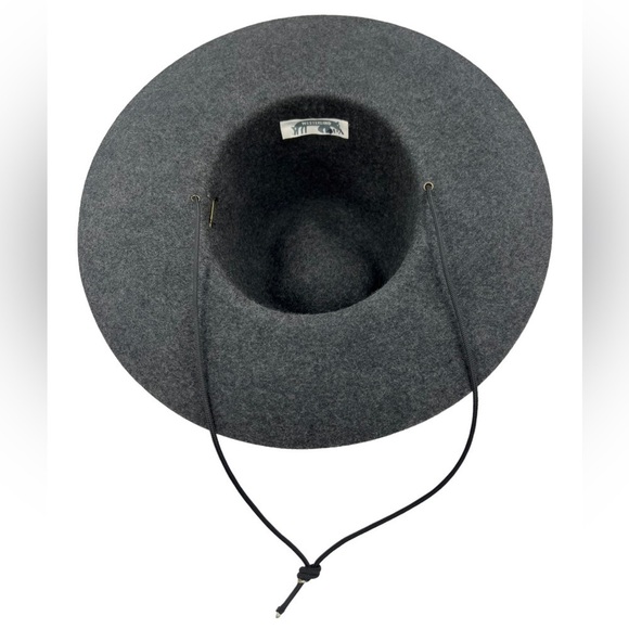 WESTERLIND Wool Felt Hat With Cord & Pom Poms Gray main image 5